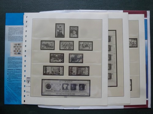 Lindner album pages india - lindner,