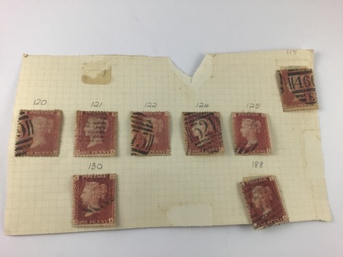 Lot antique british penny - british,
