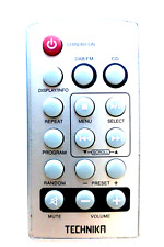 TECHNIKA DAB CD HIFI REMOTE CONTROL