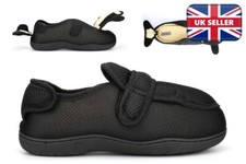 Mens Extra Wide Fit Slippers