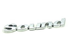 Genuine New FIAT SOUND BADGE