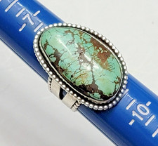 Navajo Turquoise Ring Size 9