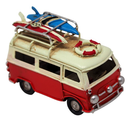 Vintage style red camper - style,