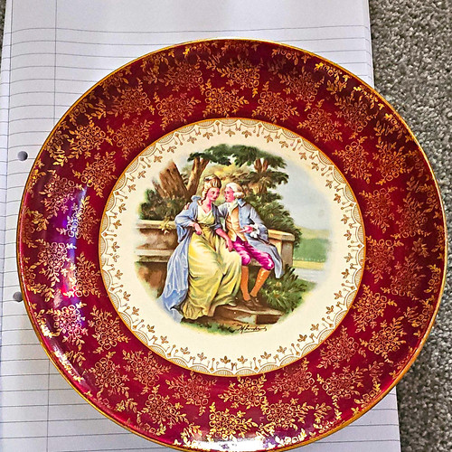 Royal alma decorative plate - alma,