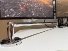 Premium Elegant Chrome Towel Rail Wall Mounted Bathroom Bar Concealed Fixing