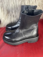 Women's Leather Ankle Boots Size 6