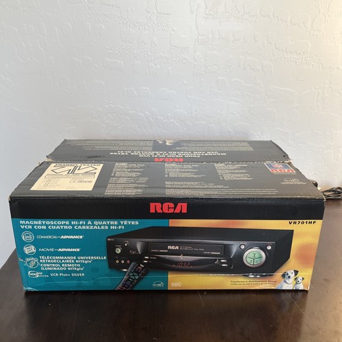 Rca vr701hf four - vr701hf, hi-fi