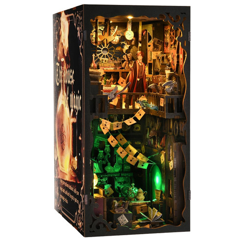 Diy book nook - book,