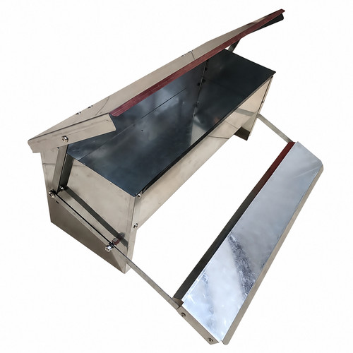 Galvanized steel chicken - steel,