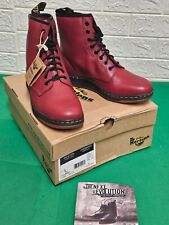 Dr. Martens Unisex Adults 1460 Ankle Boots - Cherry Red, UK 8 NEW BOXED