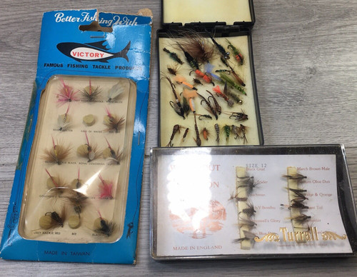 Vintage fishing flies for - fishing,