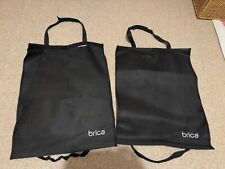 Munchkin Brica Black Car Seat Protector Kick Mats - 2 Pieces. Used