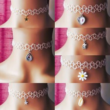 Tattoo Choker Stretch Necklace