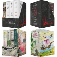 Middle Earth Treasury and Tolkien Treasury 8 Books Box Set by J R R Tolkien