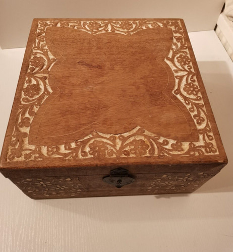 Wooden box casket accessories - box,