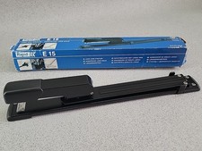 Rapid E15 Long Arm Stapler 320mm Reach 20Pcs Black Very Good Condition 
