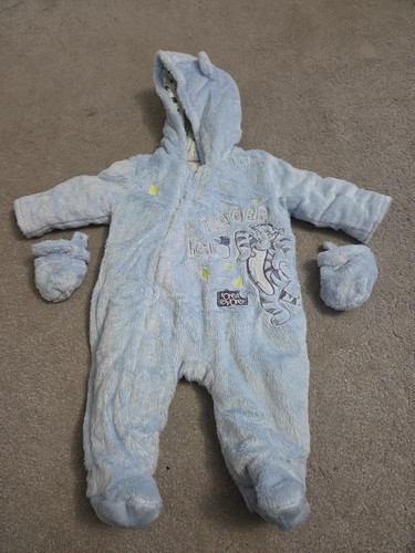 Disney blue fleece tigger - blue,