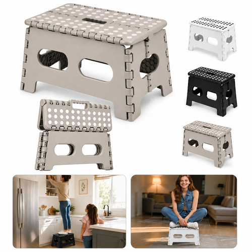 9in folding step stool - 9in,