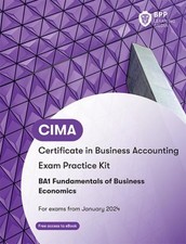 CIMA BA1 Fundamentals of