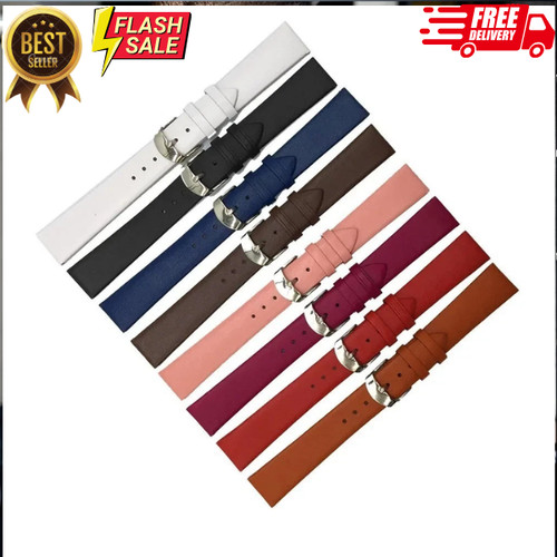 Genuine leather watch strap - leather,