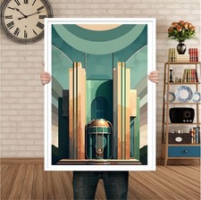 Art Deco Architecture Wall Art