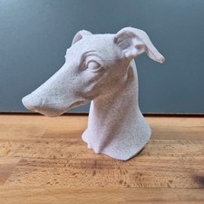 Whippet Bust