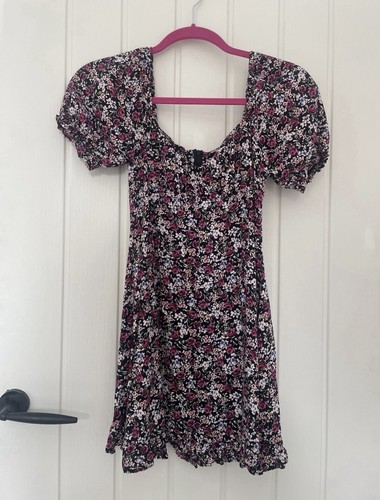 Womens pink floral dress miss - womens,