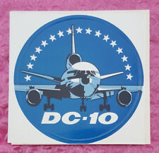 Vintage Original DC-10 Aircraft Sticker. Excellent Unused Condition.
