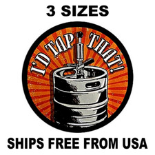 Sticker Beer Sign Decal I'd