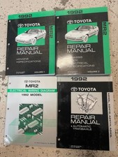 1992 Toyota MR2 MR 2 Service