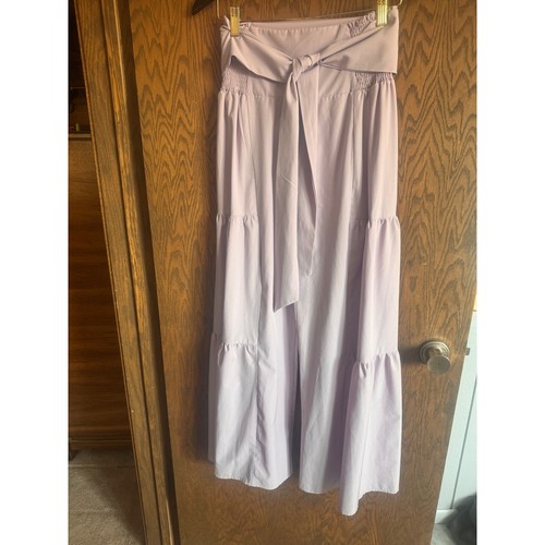 Lavender tiered wide - lavender, pants