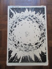 original artwork comic page green lantern corps 218  bill willingham mark farmer