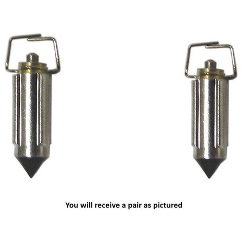 Pair carb float - carb, needle