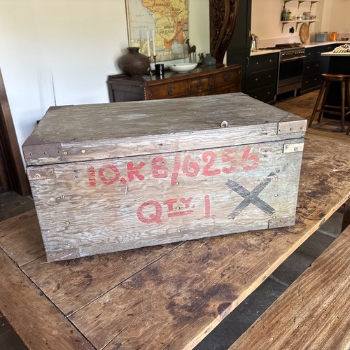 Old military storage - box, trunk