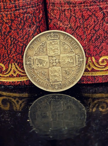 Victorian gothic florin silver - gothic,