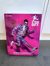 Mens Sunset Flamingo Suit -