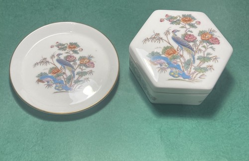 Two vintage wedgewood kutani - two,