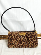 Vintage 1950s Leopard Faux Fur