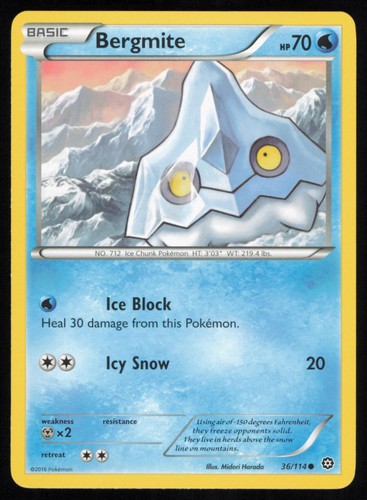 Bergmite 114 common pokemon - bergmite,