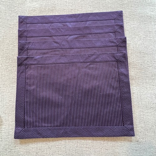 Purple placemats set 4 - purple,