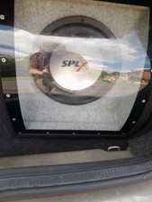 car subwoofer 10 inch SPX  with Shark V9 amp