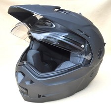 ExDisplay CABERG TOURMAX Matt Grey Motorcycle Touring Flip Modular SMALL HELMET