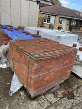 Pallet of 600 Bricks IMPERIAL RED HANDMADE Travis Perkins 4 available 