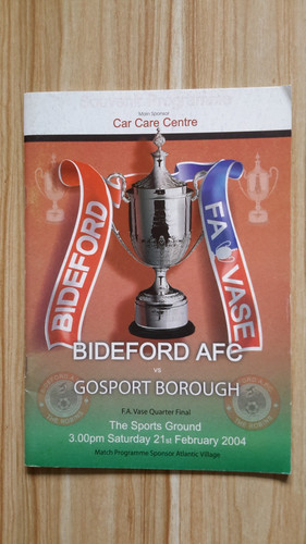 Bideford afc gosport - afc, v
