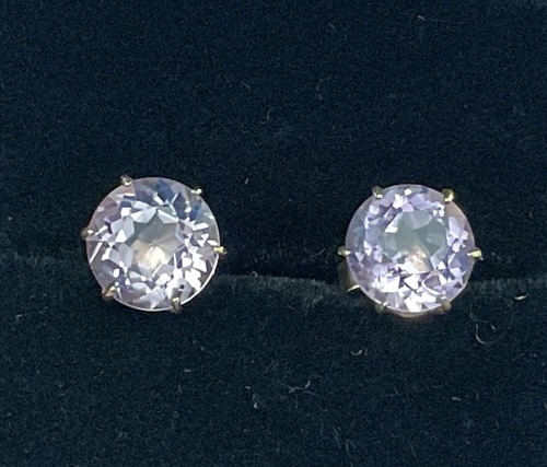 Vintage gold amethyst - 9,