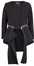 Xenia Design Axel black coat size 14/16
