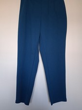 Ladies Teal Blue Straight Leg