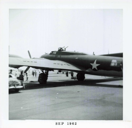 Vtg photo airplane army - vtg,
