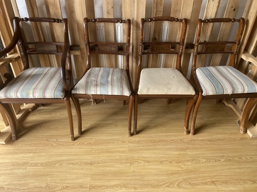 Reproduction dining chairs - 4,