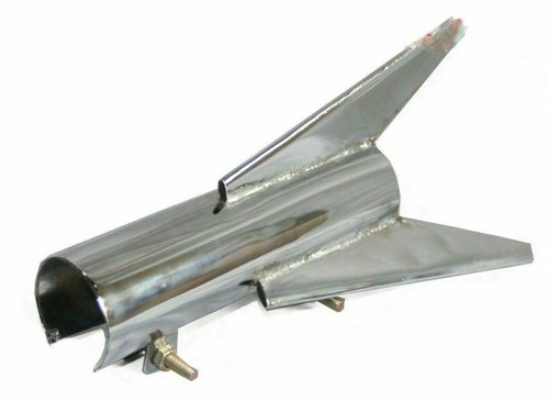 Rocket exhaust silencer - rocket, end